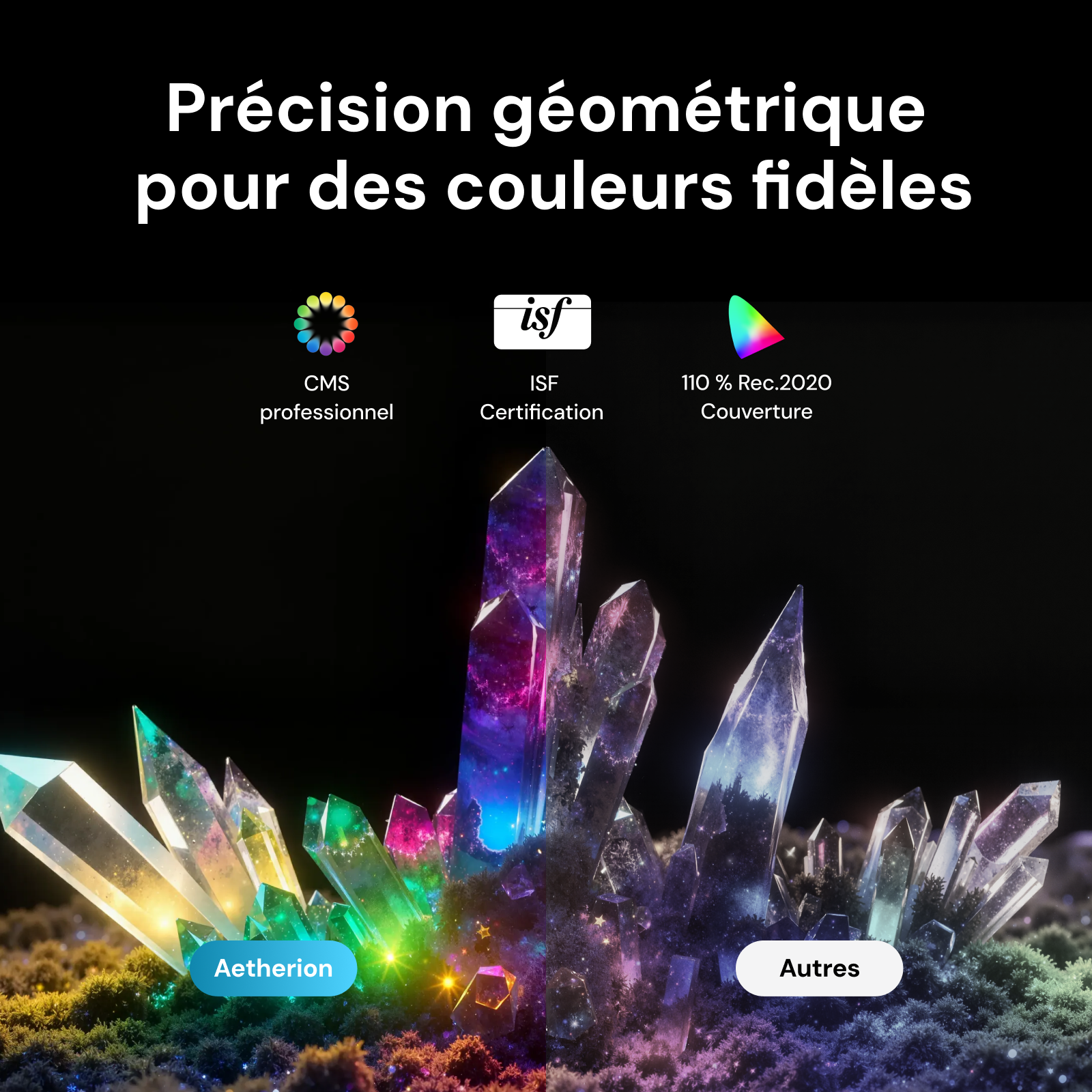 Aetherion Pro Projecteur UST à laser RGB