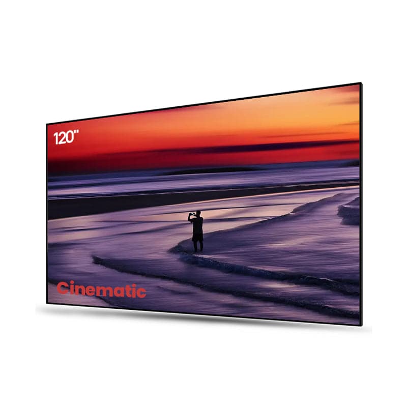 Écran ALR cinématographique lenticulaire de 100'' à 132''