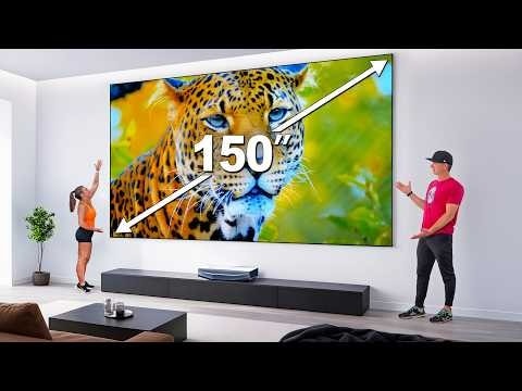 Cette installation de 150" est incroyable – AWOL Vision Aetherion Max