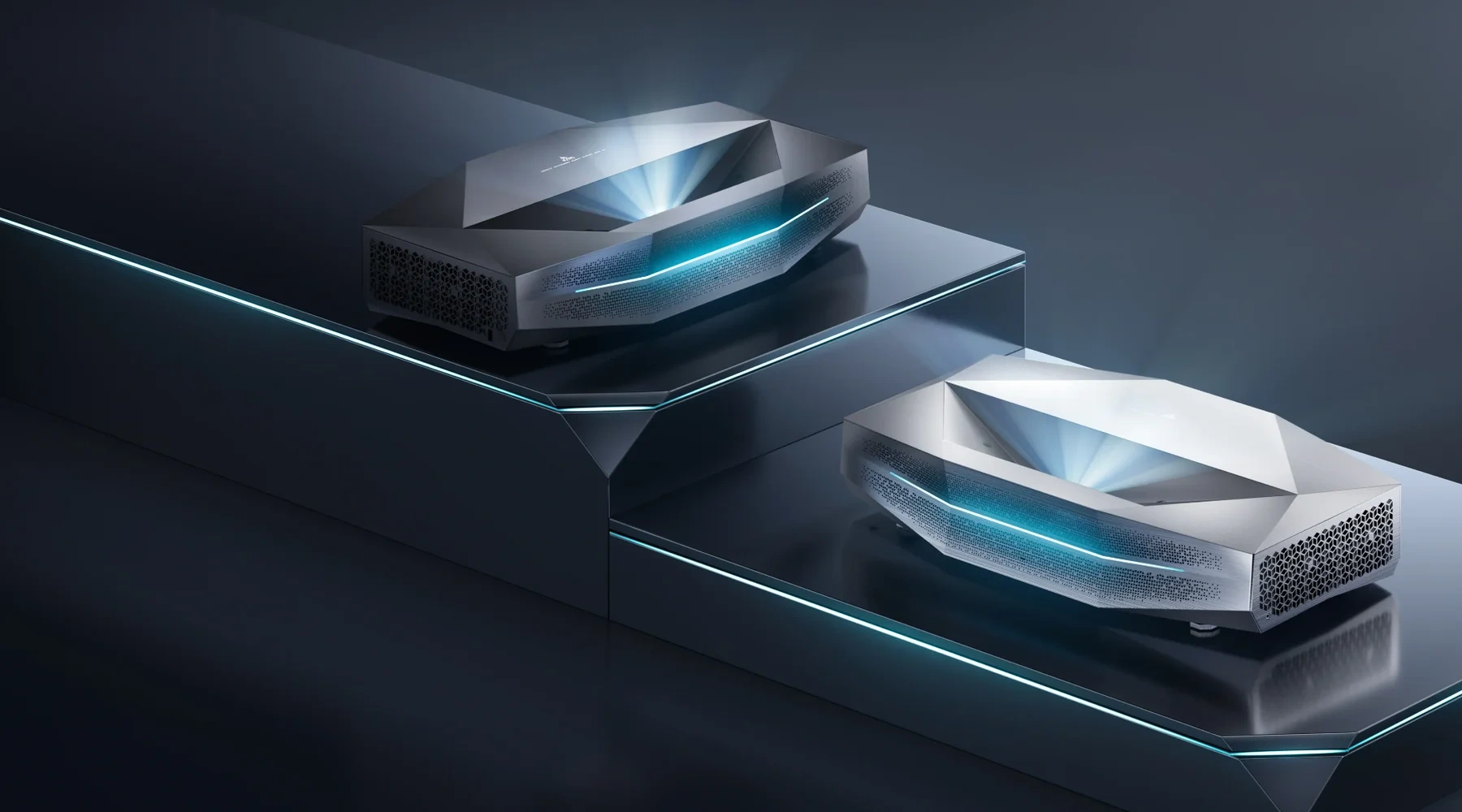 Fiche produit du vidéoprojecteur Aetherion Max laser RGB présentant ses usages et caractéristiques principales.
