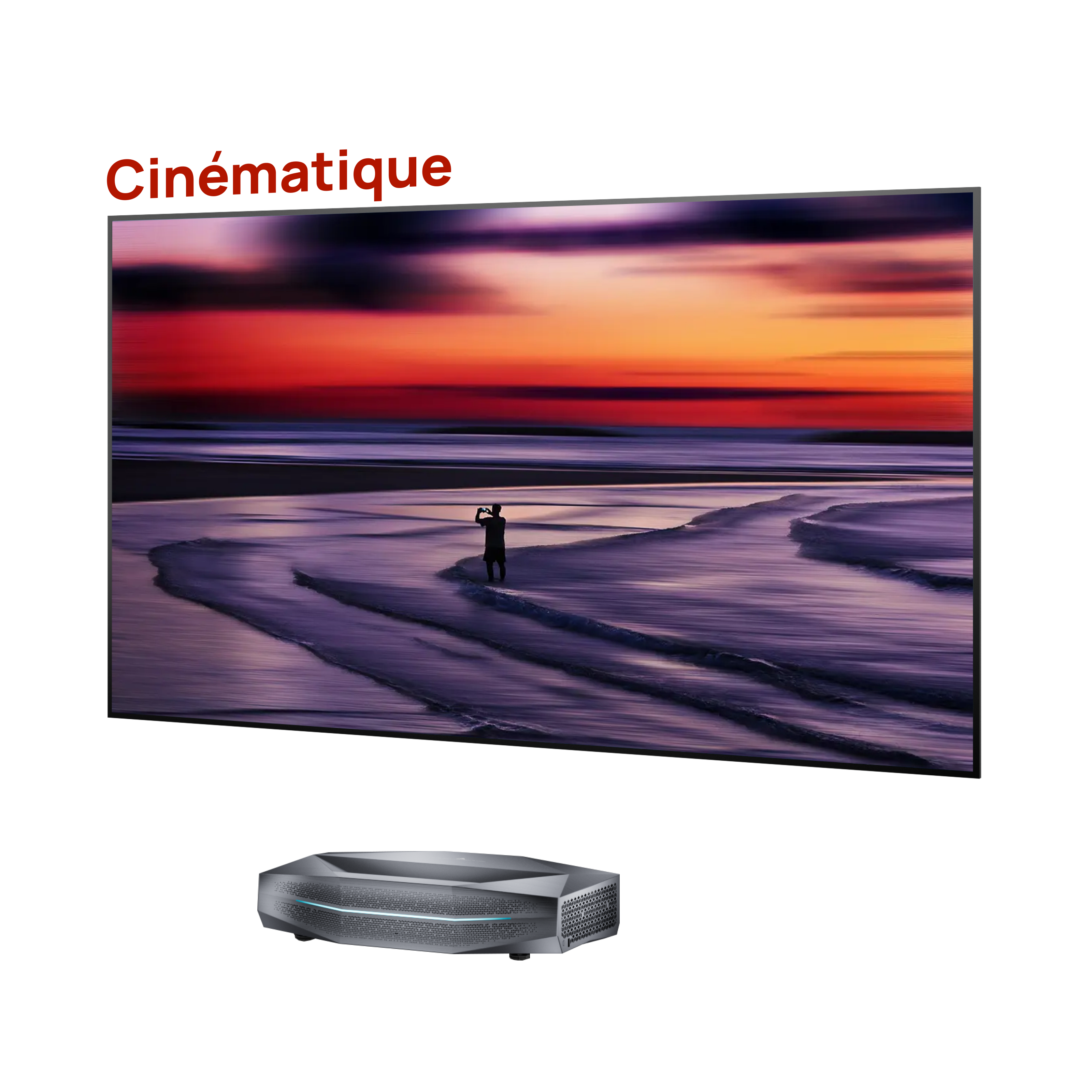 Aetherion Max + Écran ALR Cinématographique 100''-120''