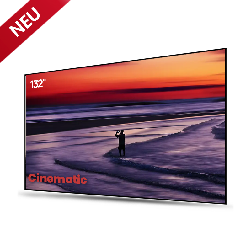 Écran ALR cinématographique lenticulaire de 100'' à 132''