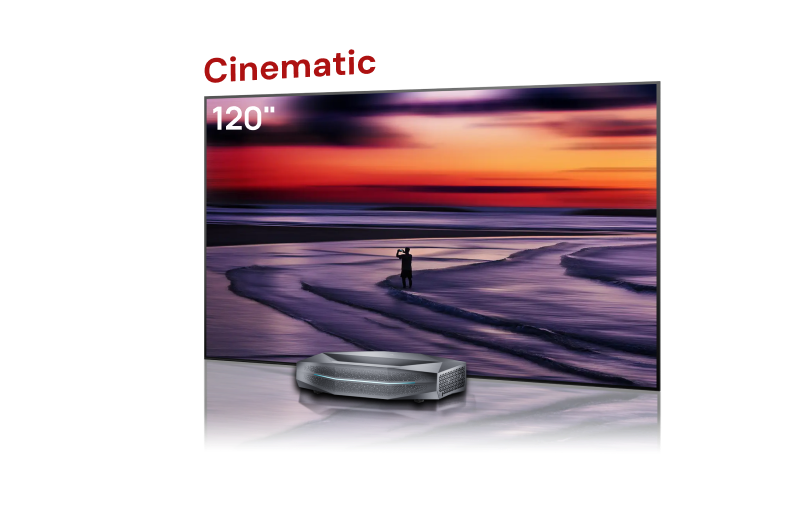Aetherion Max + Écran ALR Cinématographique 100''-120''