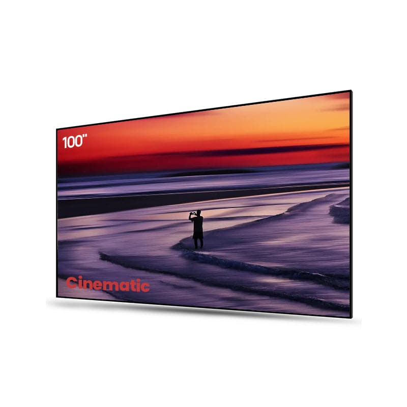 Écran ALR cinématographique lenticulaire de 100'' à 132''