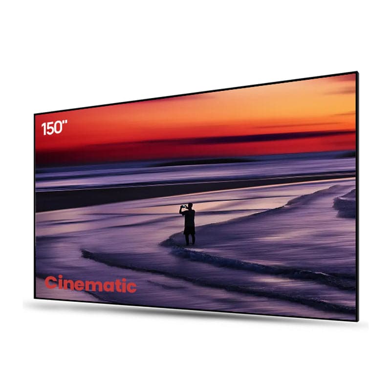 Écran ALR cinématographique lenticulaire de 100'' à 132''